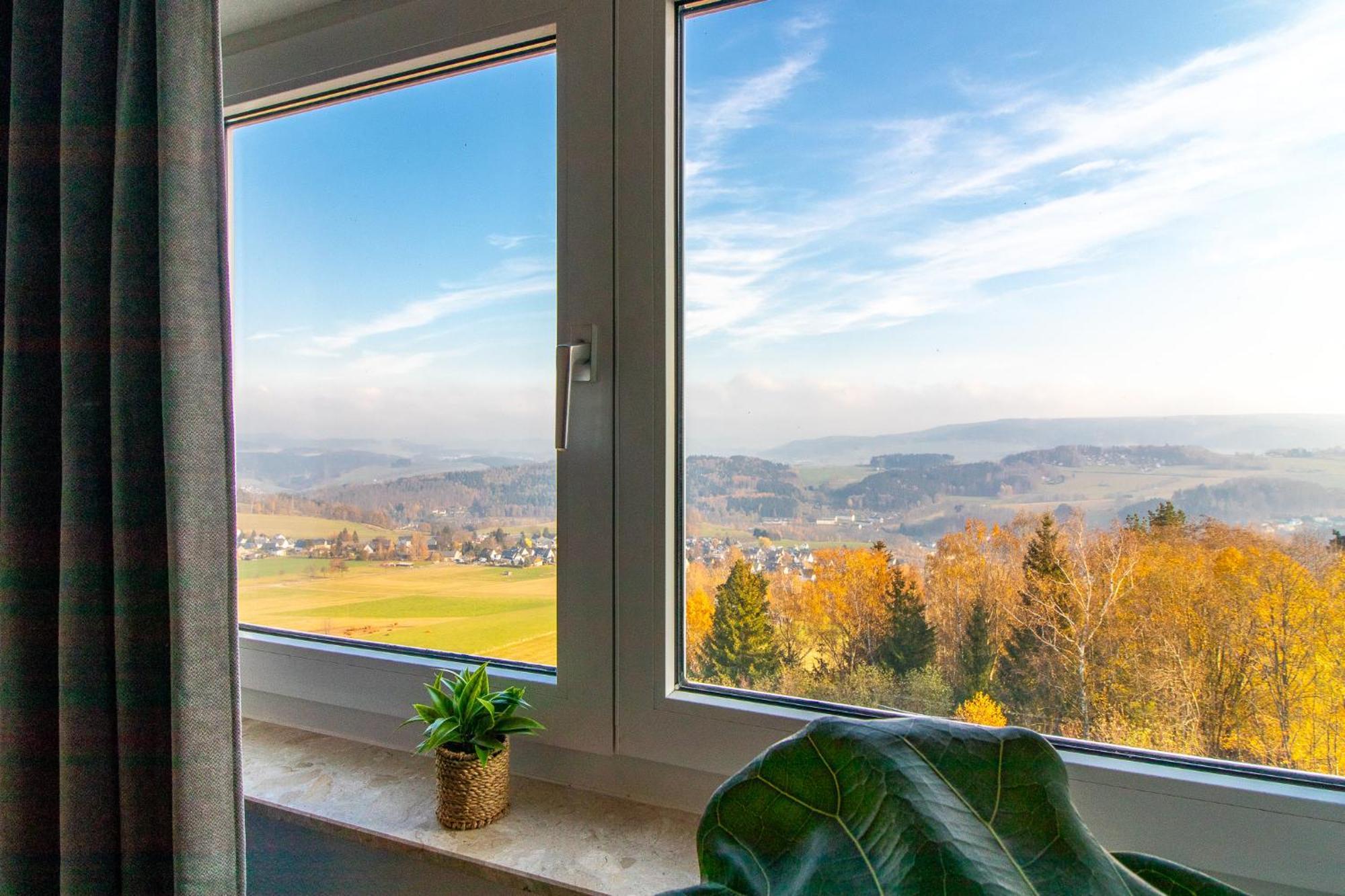 Panorama Apartment I Aufzug I Stellplatz I Natur Schwarzenberg  Bagian luar foto